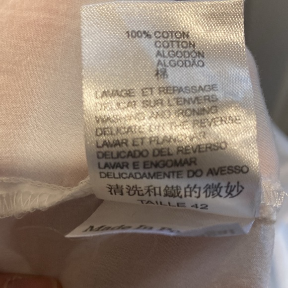 COP.COPINE Button Down White Blouse - Picture 8 of 11